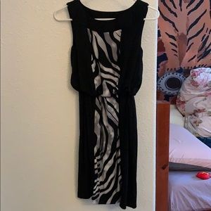 Enfocus Studio Zebra Print Dress